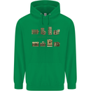 Photography Camera Evolution Photographer Mens 80% Cotton Hoodie Irish Green