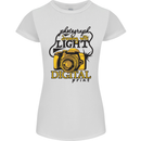 Photography Drawing With Light Photographer Womens Petite Cut T-Shirt White