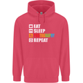 Photography Eat Sleep Photographer Funny Childrens Kids Hoodie Heliconia