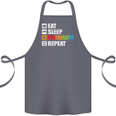 Photography Eat Sleep Photographer Funny Cotton Apron 100% Organic Steel