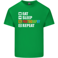 Photography Eat Sleep Photographer Funny Mens Cotton T-Shirt Tee Top Irish Green