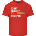 Photography Eat Sleep Photographer Funny Mens Cotton T-Shirt Tee Top Red