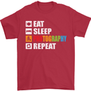 Photography Eat Sleep Photographer Funny Mens T-Shirt Cotton Gildan Red
