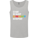 Photography Eat Sleep Photographer Funny Mens Vest Tank Top Sports Grey