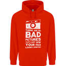 Photography How Your Face Looks Sometimes Childrens Kids Hoodie Bright Red