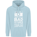 Photography How Your Face Looks Sometimes Childrens Kids Hoodie Light Blue