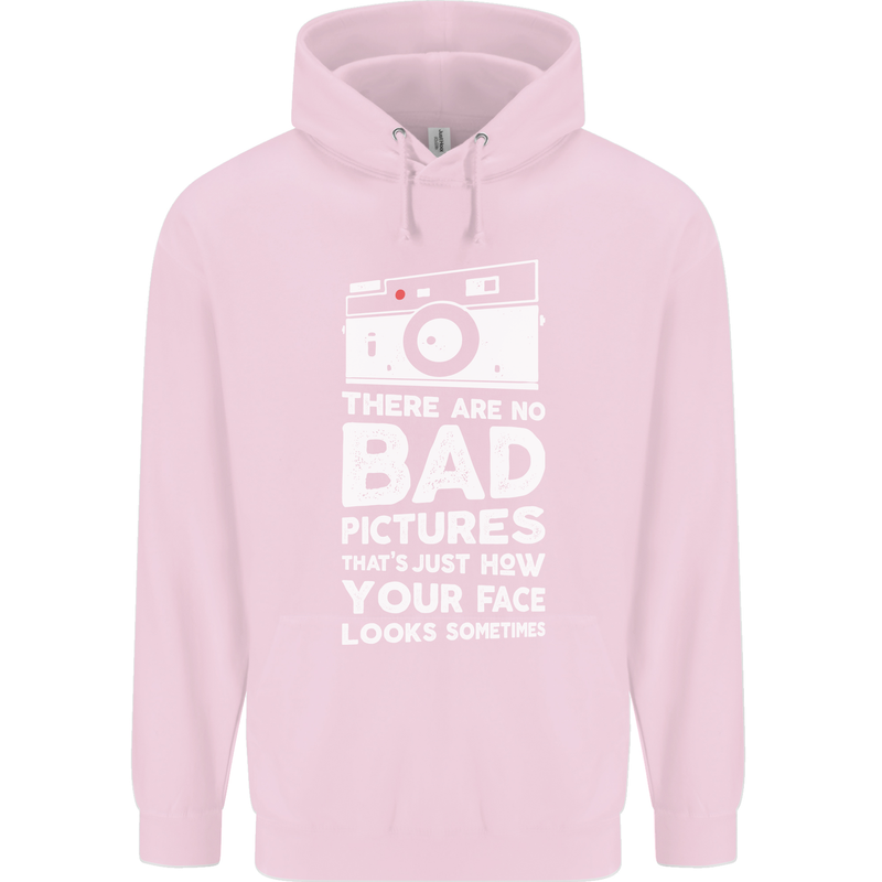 Photography How Your Face Looks Sometimes Childrens Kids Hoodie Light Pink