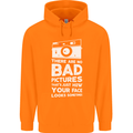Photography How Your Face Looks Sometimes Childrens Kids Hoodie Orange