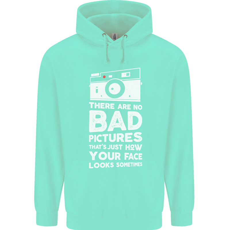 Photography How Your Face Looks Sometimes Childrens Kids Hoodie Peppermint