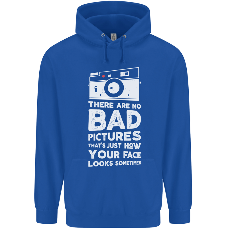 Photography How Your Face Looks Sometimes Childrens Kids Hoodie Royal Blue