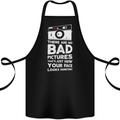 Photography How Your Face Looks Sometimes Cotton Apron 100% Organic Black