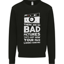 Photography How Your Face Looks Sometimes Kids Sweatshirt Jumper Black