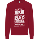 Photography How Your Face Looks Sometimes Kids Sweatshirt Jumper Red