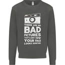 Photography How Your Face Looks Sometimes Kids Sweatshirt Jumper Storm Grey