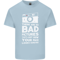Photography How Your Face Looks Sometimes Kids T-Shirt Childrens Light Blue