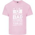 Photography How Your Face Looks Sometimes Kids T-Shirt Childrens Light Pink