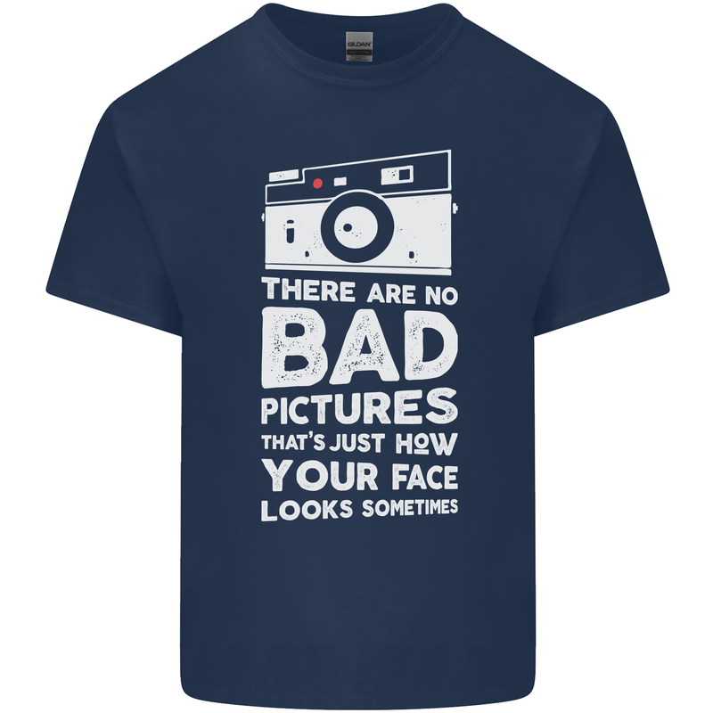 Photography How Your Face Looks Sometimes Kids T-Shirt Childrens Navy Blue