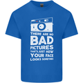Photography How Your Face Looks Sometimes Kids T-Shirt Childrens Royal Blue