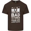 Photography How Your Face Looks Sometimes Mens Cotton T-Shirt Tee Top Dark Chocolate