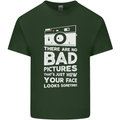 Photography How Your Face Looks Sometimes Mens Cotton T-Shirt Tee Top Forest Green