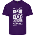 Photography How Your Face Looks Sometimes Mens Cotton T-Shirt Tee Top Purple