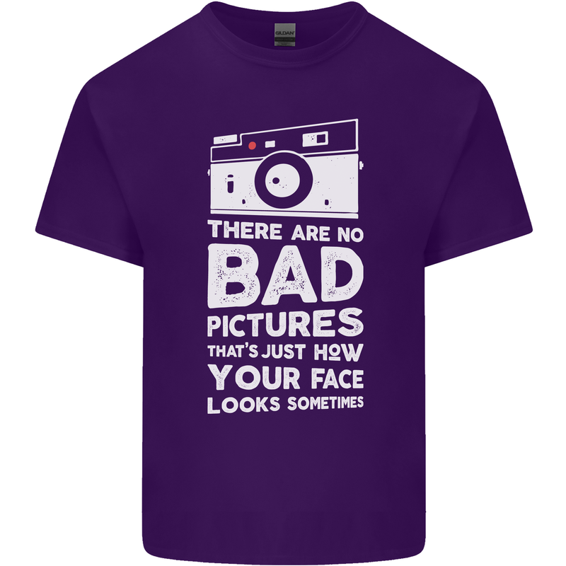 Photography How Your Face Looks Sometimes Mens Cotton T-Shirt Tee Top Purple