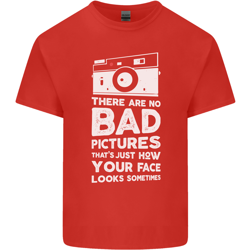Photography How Your Face Looks Sometimes Mens Cotton T-Shirt Tee Top Red