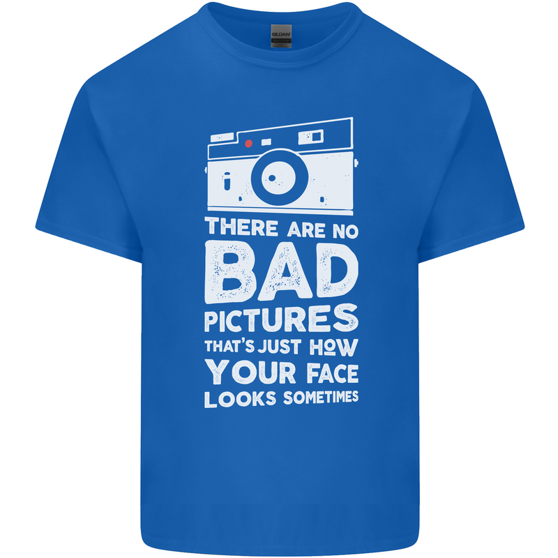 Photography How Your Face Looks Sometimes Mens Cotton T-Shirt Tee Top Royal Blue
