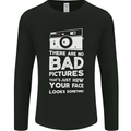 Photography How Your Face Looks Sometimes Mens Long Sleeve T-Shirt Black