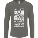 Photography How Your Face Looks Sometimes Mens Long Sleeve T-Shirt Charcoal