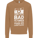 Photography How Your Face Looks Sometimes Mens Sweatshirt Jumper Caramel Latte