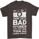 Photography How Your Face Looks Sometimes Mens T-Shirt Cotton Gildan Dark Chocolate