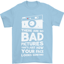 Photography How Your Face Looks Sometimes Mens T-Shirt Cotton Gildan Light Blue