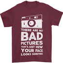 Photography How Your Face Looks Sometimes Mens T-Shirt Cotton Gildan Maroon