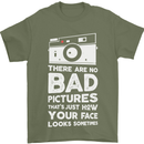 Photography How Your Face Looks Sometimes Mens T-Shirt Cotton Gildan Military Green