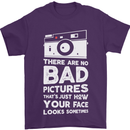 Photography How Your Face Looks Sometimes Mens T-Shirt Cotton Gildan Purple