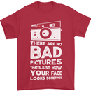 Photography How Your Face Looks Sometimes Mens T-Shirt Cotton Gildan Red