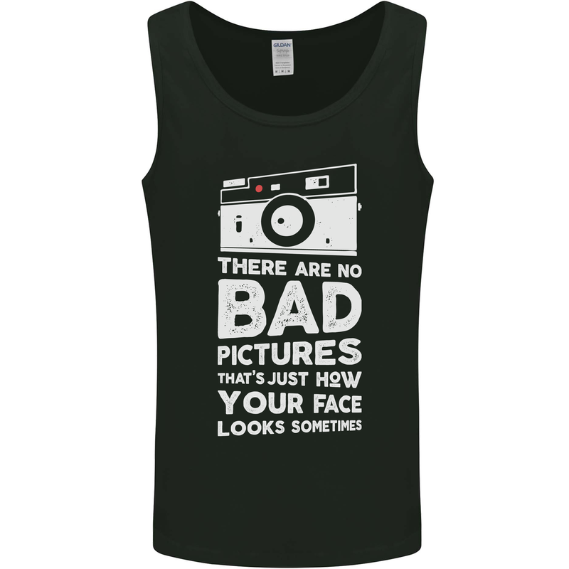 Photography How Your Face Looks Sometimes Mens Vest Tank Top Black
