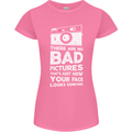 Photography How Your Face Looks Sometimes Womens Petite Cut T-Shirt Azalea