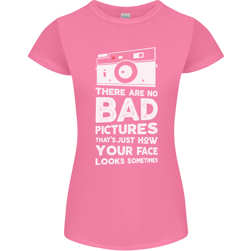 Photography How Your Face Looks Sometimes Womens Petite Cut T-Shirt Azalea