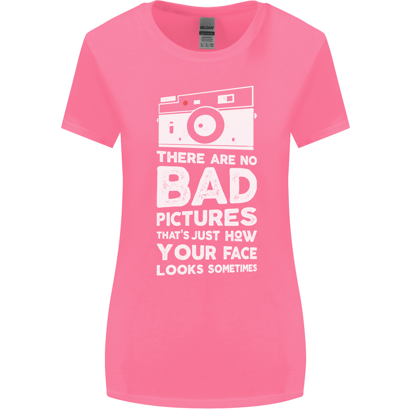 Photography How Your Face Looks Sometimes Womens Wider Cut T-Shirt Azalea