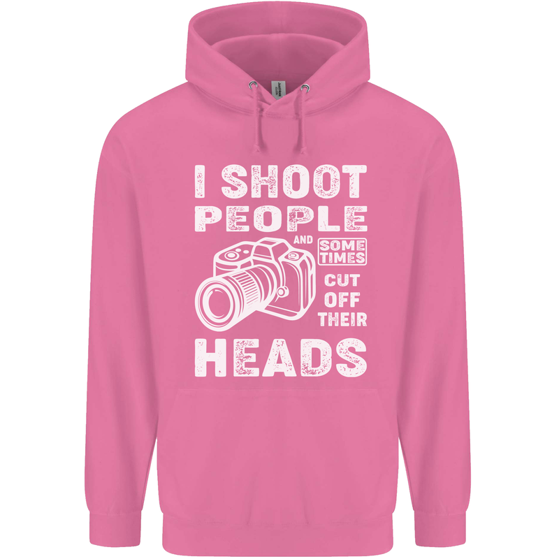 Photography I Shoot People Photographer Childrens Kids Hoodie Azalea