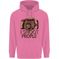 Photography I Shoot People Photographer Childrens Kids Hoodie Azalea