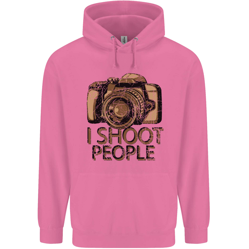 Photography I Shoot People Photographer Childrens Kids Hoodie Azalea