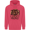 Photography I Shoot People Photographer Childrens Kids Hoodie Heliconia