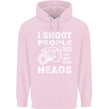 Photography I Shoot People Photographer Childrens Kids Hoodie Light Pink