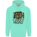 Photography I Shoot People Photographer Childrens Kids Hoodie Peppermint