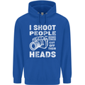 Photography I Shoot People Photographer Childrens Kids Hoodie Royal Blue