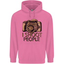 Photography I Shoot People Photographer Mens 80% Cotton Hoodie Azelea