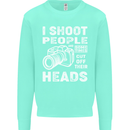 Photography I Shoot People Photographer Mens Sweatshirt Jumper Peppermint